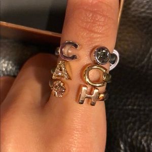 Coach Stackable Rings